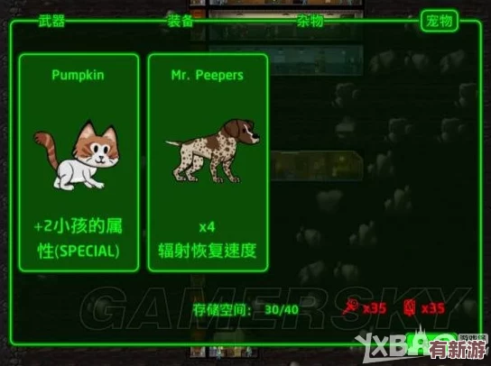 輻射避難所：全方位解析最強寵物伙伴-助力生存挑戰的最佳選擇！