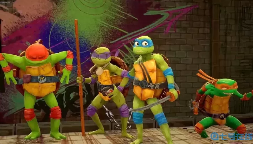 忍者神龜游戲小霸王