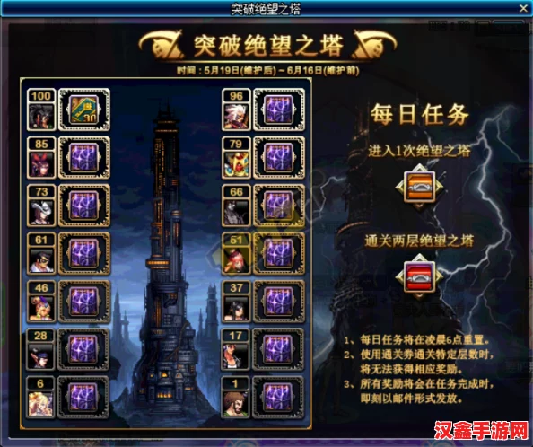 DNF手游策略精研：突破絕望之塔58層-月之女皇專屬通關技巧與實戰心得