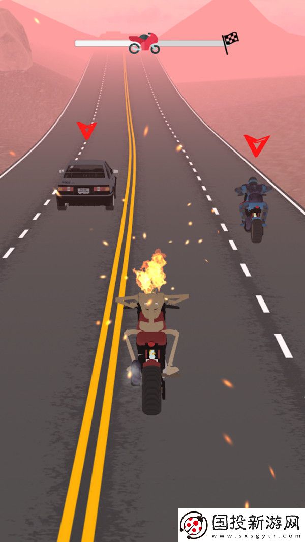 暴力自行車手機游戲